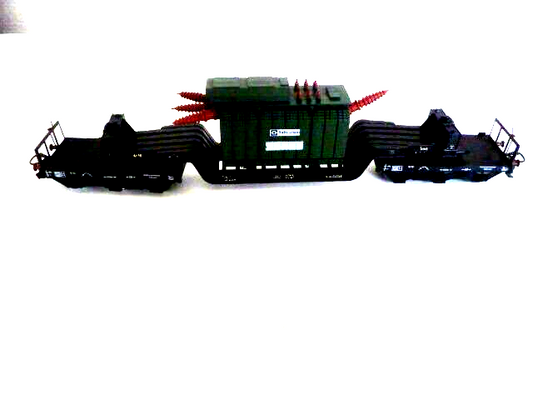 4617 Märklin HO - Wagon plateforme surbaissée+transfo/Laagladerwagen (C2500314)