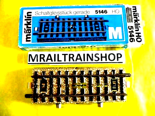 5146 MÄRKLIN HO - RECHTE SCHAKELRAIL/ELEMENT TELECOMMANDE DROIT (D2600643)