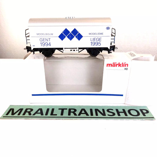 4415 MÄRKLIN HO – Reclamewagen Modelbouw Gent/Liege OVP (C2500254)