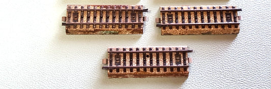 5107 MARKLIN HO - 3 x RECHTE RAILS/VOIES DROITS/STRAIGHT TRACKS (D2500689)