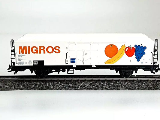 4738 Marklin HO - Koelwagen MIGROS/Wagon frigorifique MIGROS du FS (E2500164)