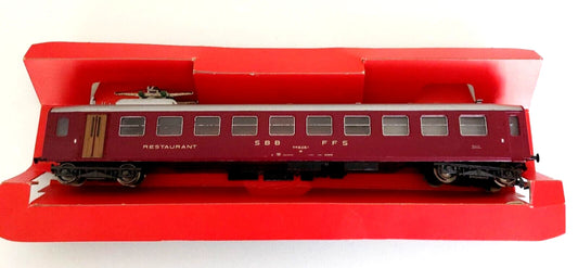 Liliput HO –Zwitserse restaurantwagen SBB/FFS/Wagon restaurant Suisse (E2500568)
