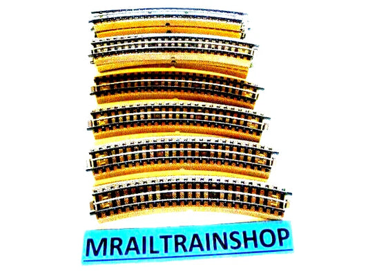 3600A1/1 MARKLIN HO - 10 x GEBOGEN RAILS/VOIES COURBES like 5100 (D2300310)