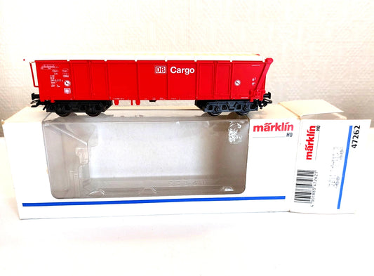 47262 Marklin HO -Cargo roldakwagen /Wagon à toit glissend Cargo (C2500785