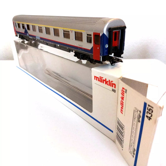 4351 Marklin HO-Belgische EUROFIMA wagen 2de kl/Voiture EUROFIMA SNCB (E2500321)