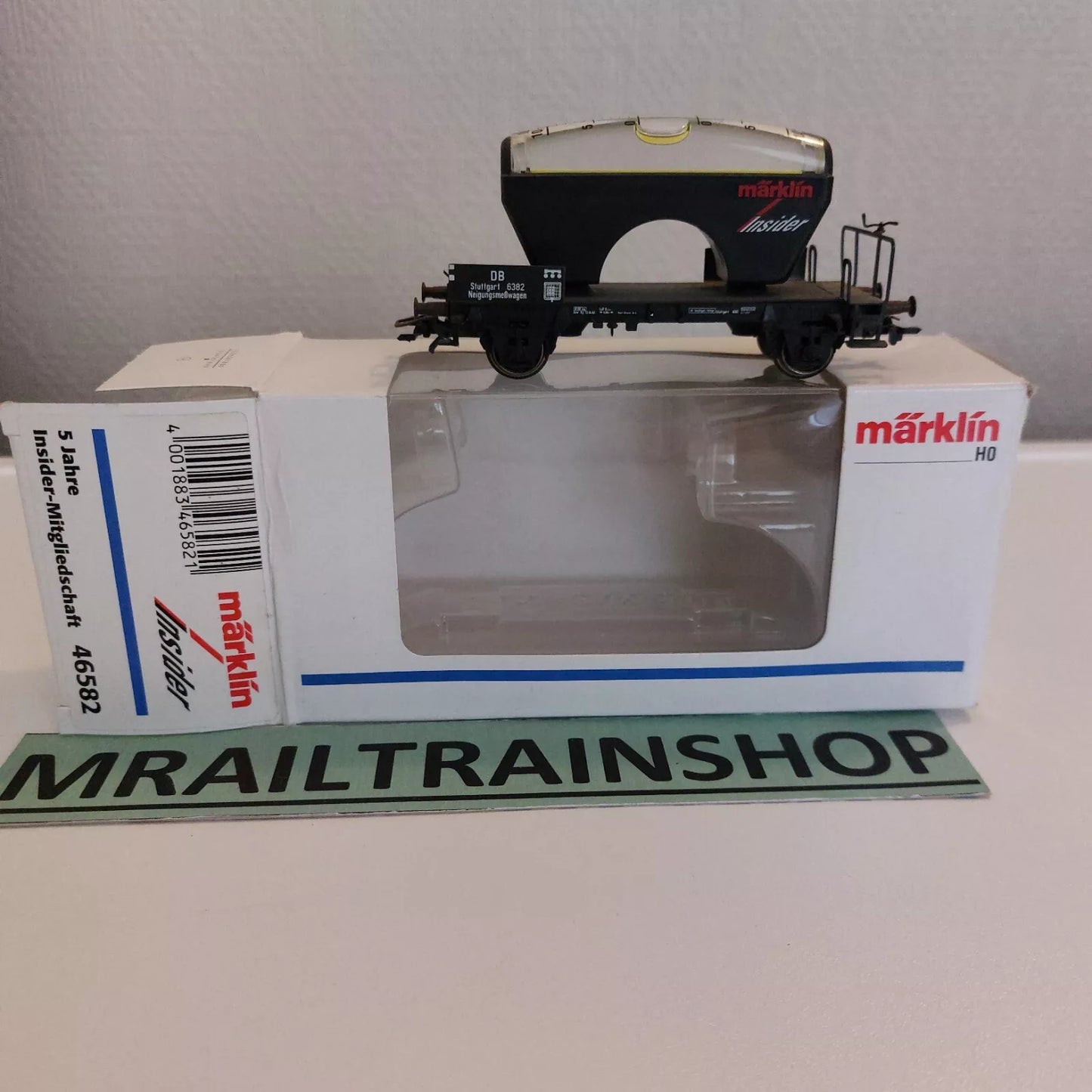 46582 MARKLIN HO - Hellingsmeetwagen/ Véhicule de mesure OVP (C2500246)