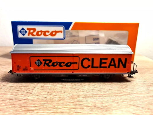 46400 ROCO HO - Railkuiswagen/wagon nettoyage voies (C2500172)