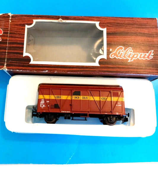 234 91 Liliput HO – Belgische gesloten wagen/Wagon Belge fermée (E2500306)