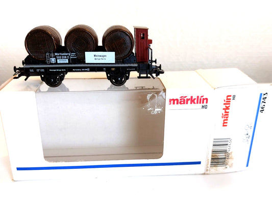 46743 Marklin HO -Wijn tranport wagen/Wagon transport vin (B2500787)