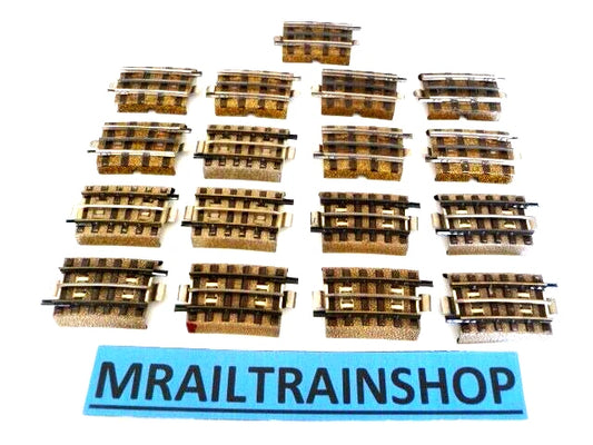 3600A1/4 MARKLIN HO - 17 x GEBOGEN RAILS/VOIES COURBES like 5102 (D2300324)