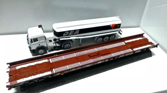 4841 MÄRKLIN HO– Lagevloerwagen+kamion Dea/Low Floor wagen NEW OVP (E2100607)