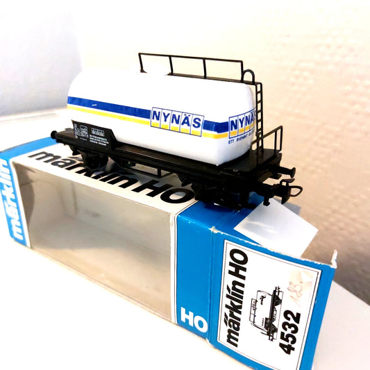 4532.1 MARKLIN HO - Ketelwagen NYNAS/Wagon citerne NYNAS OVP (C2500744)