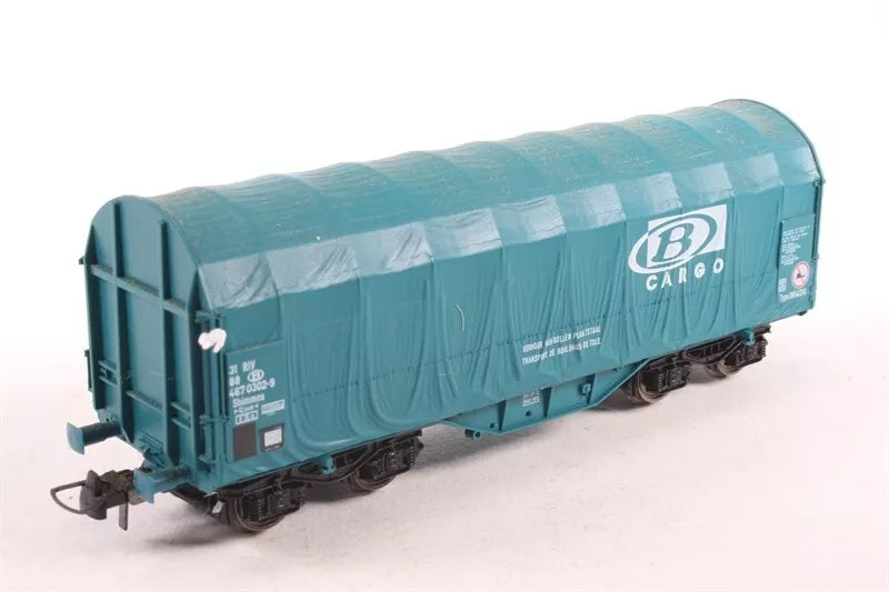 ROCO 46917 HO - Belgische Cargo bachewagen/Coilwagen type Shimmns OVP (C2500182)