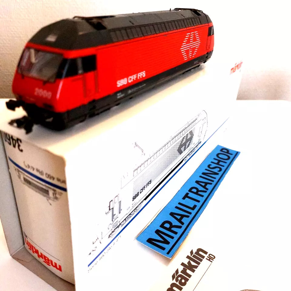 3460 MÄRKLIN HO - Zwitserse E-Lok Serie 460/E-Loc Serie 460 SBB (E2500597)