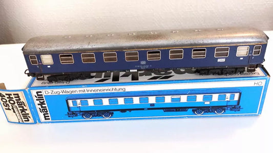 4051 MÄRKLIN HO- D-ZUG-WAGEN/WAGON PASSAGIERS (E2500611)