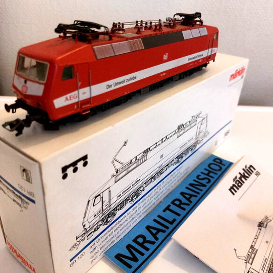 3454 MÄRKLIN HO - Digital E-Lok BR120 AEG/E-Loc AEG BR120 digital (E2500596)