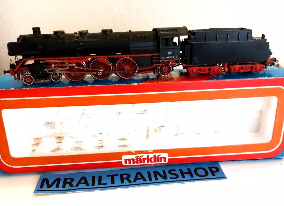 3085 MÄRKLIN HO - Stoomlokomotief BR003/Loco à vapeur + tender (E2500594)