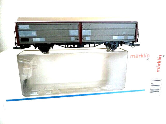 4734 Marklin HO -Schuifwandwagen /Wagon à portes glissend OVP (C2100577)