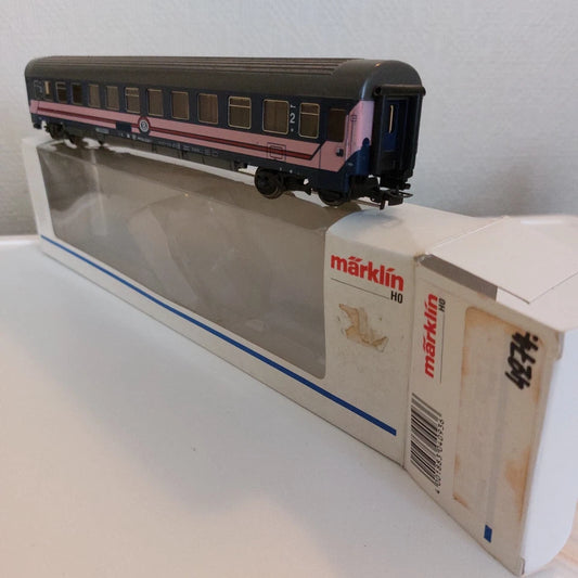 4274 Marklin HO - Belgische slaapwagen/Wagon lits Belge SNCB (E2500329)