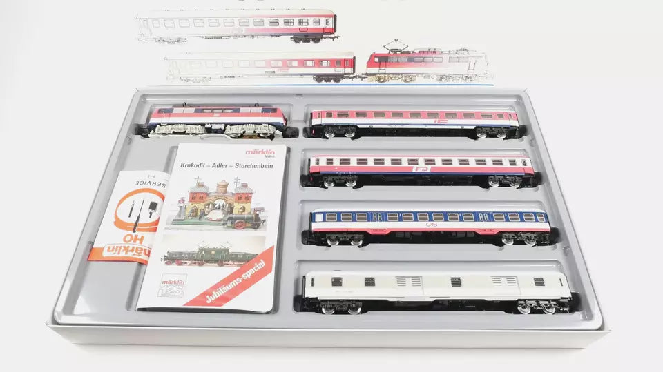 2859 MARKLIN HO - DEMONSTRATIETREIN SET/COFFRET TEINSET OVP (E2500228)