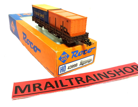 ROCO 4399B HO - containerwagen Danzas/OCL OVP (C2500311)