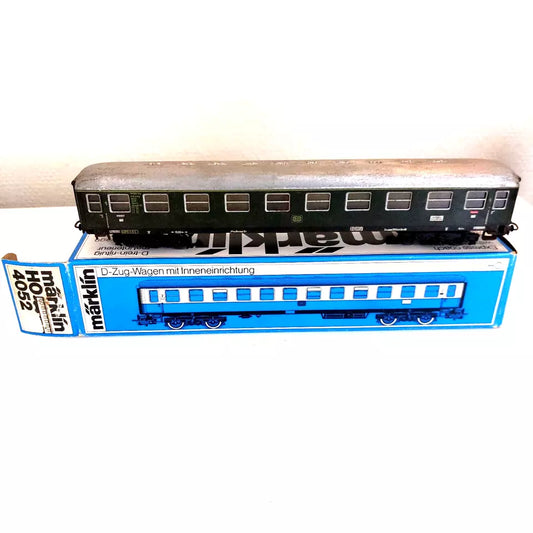 4052 MÄRKLIN HO- D-ZUG-WAGEN/WAGON PASSAGIERS (E2500612)