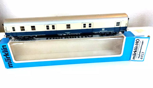 4157 Märklin HO - Postwagen/Voiture de Poste Mrz 73076 00-95 076- OVP (E2500339)