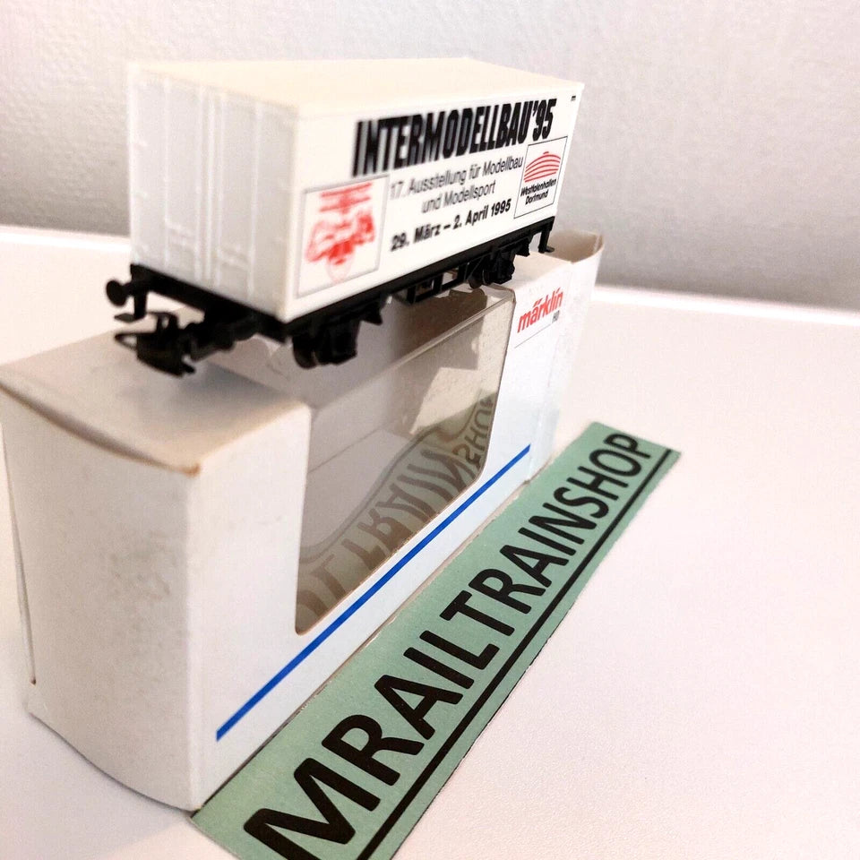 4415 MÄRKLIN HO – Reclamewagen Intermodelbau 95 OVP (C2500252)