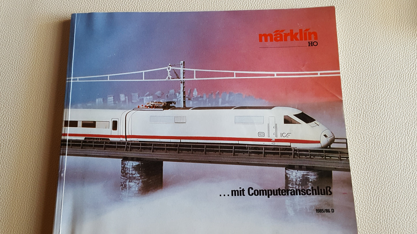 1985/86 Katalog MARKLIN 1985 D/Catalog 1985/86 German (11200472)