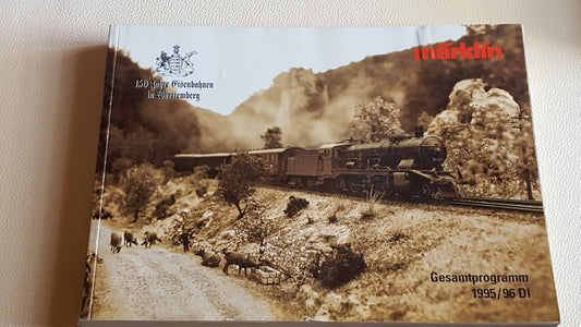 1995/96 Katalog MARKLIN 1995 D/Catalog 1995/96 German (11200474)