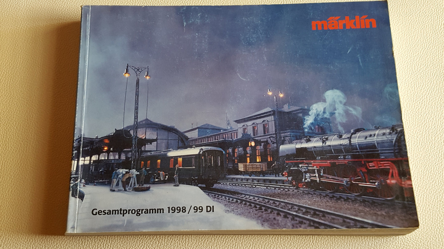 1998/99 Catalogue MARKLIN 1998D/Catalogue 1998/99 Allemande (11200477)