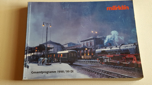 1998/99 Katalog MARKLIN 1998D/Catalog 1998/99 Allemande (11200477)