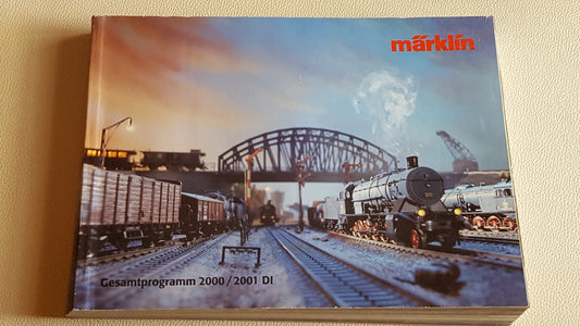 2000/2001 Katalog MARKLIN 2000D/Catalog 2000/2001 Allemande (11200479)