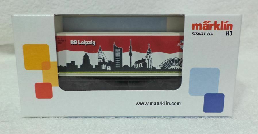 44814 Marklin HO - Voetbalwagen Leipzich/Wagon de foot Leipzig OVP (C2100678)