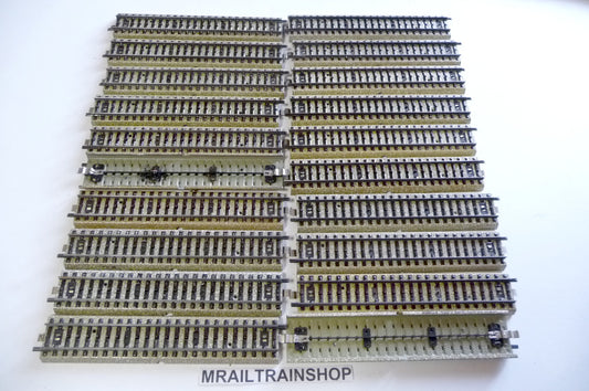 5106 MARKLIN HO - 20 x RECHTE RAILS/VOIES DROITS Q3 MAERKLIN (D2101399)