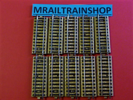 5107 MARKLIN HO -10 x RECHTE RAILS/VOIES DROITS/STRAIGHT TRACKS (D2400141)