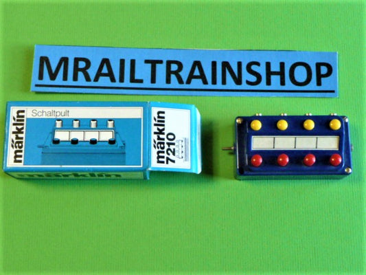7210 MÄRKLIN HO - SCHAKELPLAAT/PUPITRE DE COMMANDE OVP MAERKLIN (B3100779)