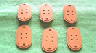 7251 MARKLIN HO - 6 X BRUGPIJLER 3 mm/PYLONE 3mm POUR PONT MAERKLIN (B2500157)