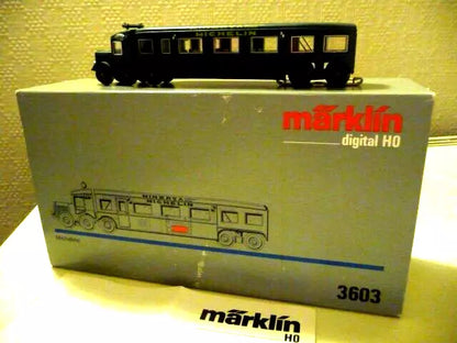 3603/3121 MÄRKLIN HO- Digitale Railbus Minerva Michelin (E2400255)