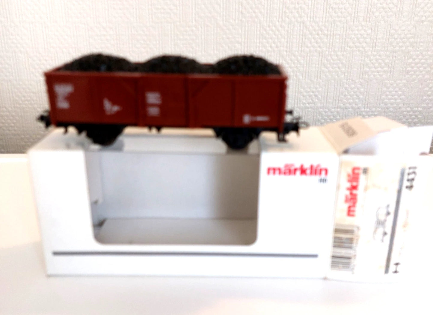 4431 Marklin HO – Open goederenwagen/Wagon ouvert avec charbon (C2500797)
