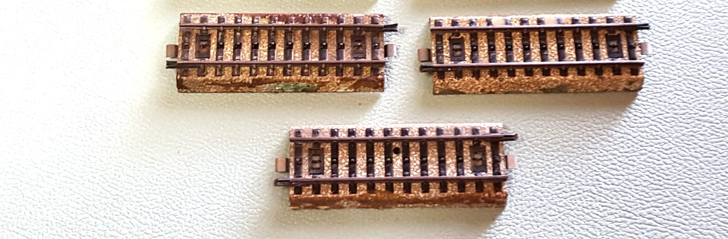 5107 MARKLIN HO - 3 x RECHTE RAILS/VOIES DROITS/STRAIGHT TRACKS (D2500689)
