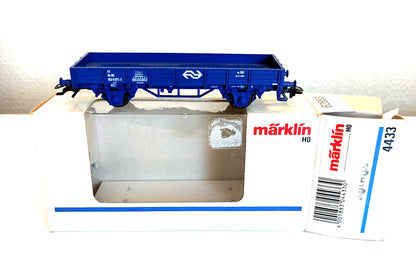 4433 Marklin HO - Lage boordwagen/ Wagon à bords bas OVP (C2500769)