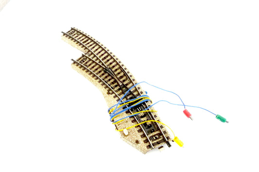 5142 MARKLIN HO-LINKSE GEBOGEN ELECTR. WISSEL/AIGUILLAGE COURBE (B2500951)