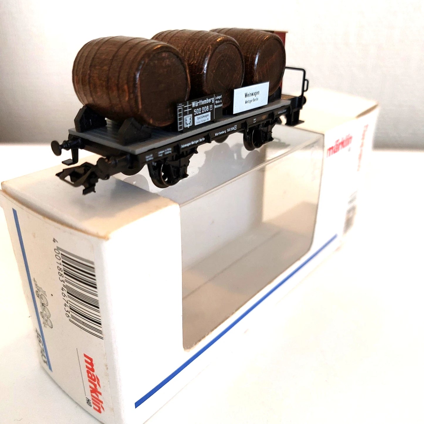 46743 Marklin HO -Wijn tranport wagen/Wagon transport vin (B2500787)