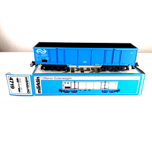 4719 Marklin HO - Open goederenwagen/Wagon tombereau OVP (C2500777)