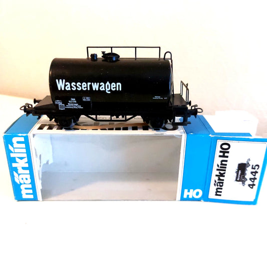 4445 MARKLIN HO - Ketelwagen "WASSERWAGEN"/Wagon citerne du ÖBB OVP (C2500746)