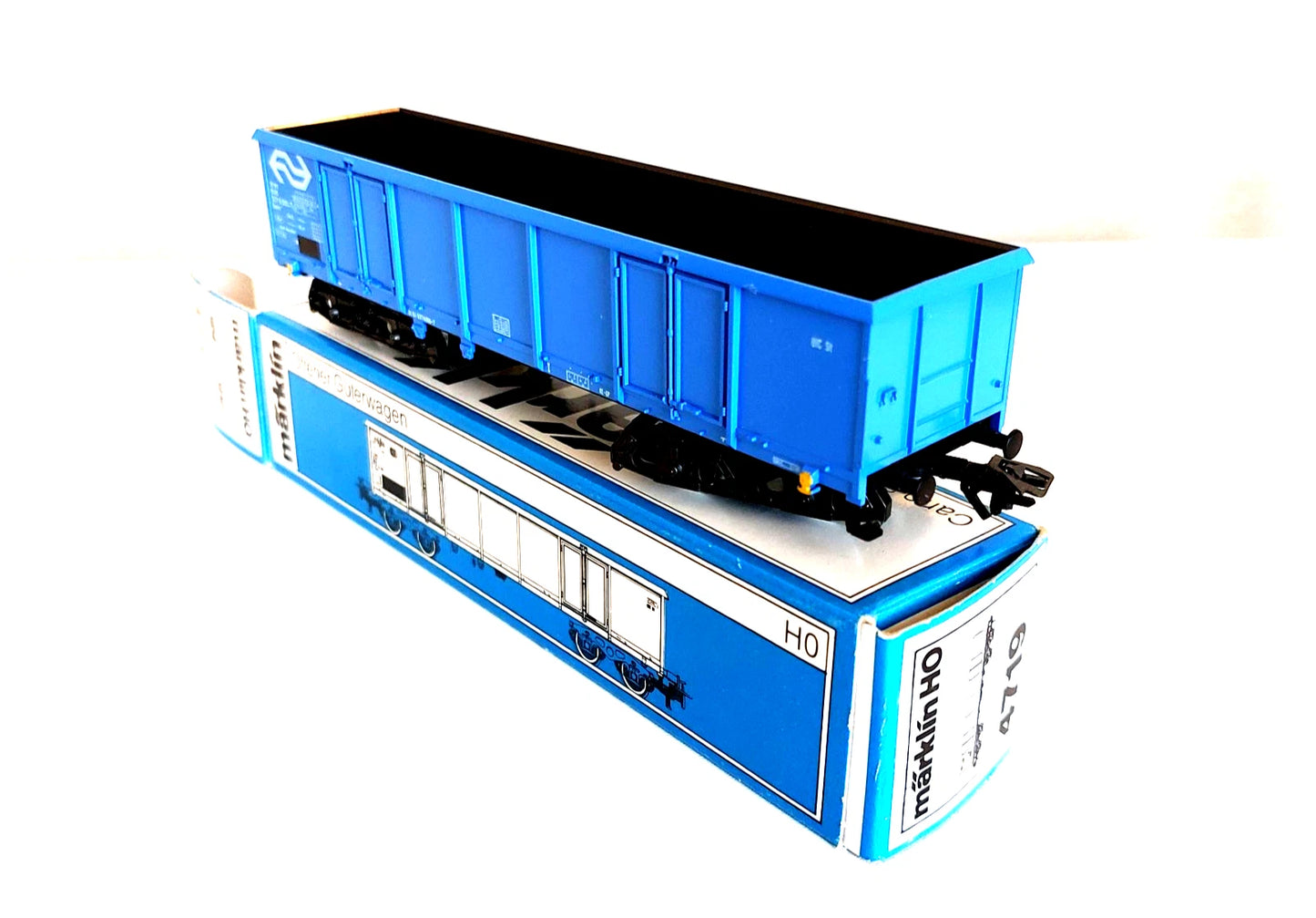 4719 Marklin HO - Open goederenwagen/Wagon tombereau OVP (C2500777)