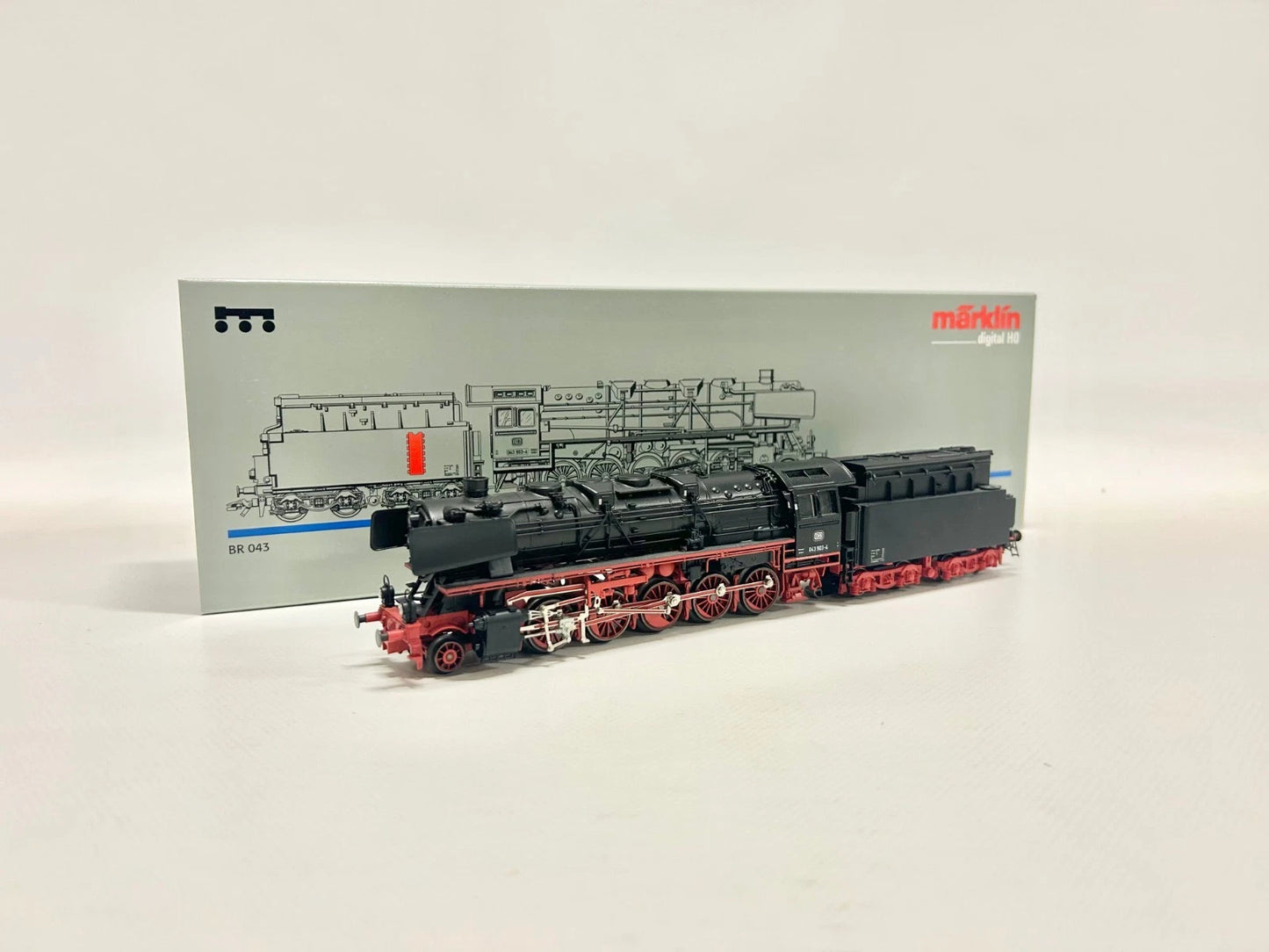 37882 MÄRKLIN HO- Digital Tenderlokomotief BR 043/Loco à vapeur OVP (E2500952)