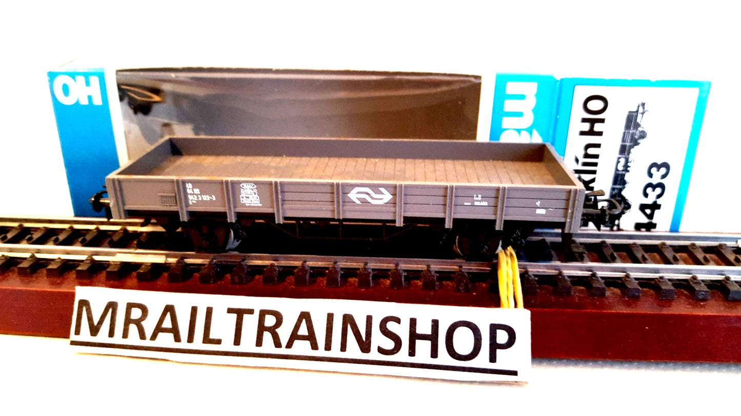 4433 Marklin HO - Lage boordwagen/ Wagon à bords bas OVP (C2500767)