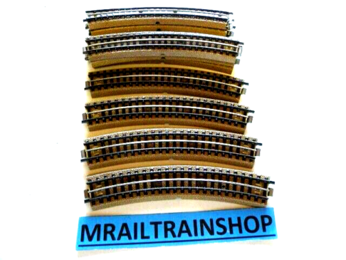 3600A1/1 MARKLIN HO - 10 x GEBOGEN RAILS/VOIES COURBES like 5100 (D2300309)